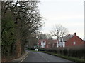 Dickens Heath Road Approaching Village Sign