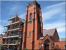SJ2189 : Former Hoylake Welsh Presbyterian Church by Sue Adair