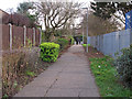 Footpath near Primary School, Springfield, Chelmsford