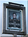 Sign for the Commodore Inn