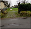 Six bar field gate on the west side of Cheltenham Road, Bisley