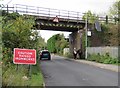 Bridge WNS-4 Nutts Lane from south