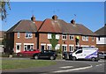 Houses on corner of Strathmore Road/William Iliffe Street junction