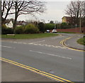 Junction of Lodge Road and St Cadoc