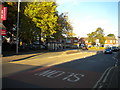 Bus stop and layby, Wollaston Junction