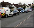 BT van, Roman Way, Caerleon