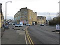 Thornton Road (B6145) at its junction with City Road in Bradford (BD8)