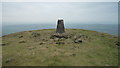 SO5977 : Trig Point on Titterstone Clee Hill by Fabian Musto