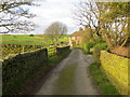 Dyehouse Lane at Wilsden Hill, Wilsden