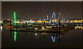 J5082 : Bangor Marina at night by Rossographer