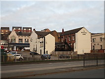 SK4799 : The rear of the Montagu Arms, Mexborough by Jonathan Thacker