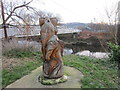 Riverside sculpture