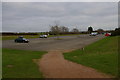 TL1668 : Visitor centre car park, Grafham Water by Christopher Hilton