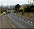 Bend in the A468 Chatham, Machen