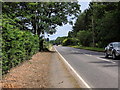 Road into Carsie from the south