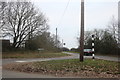 New Road at the junction of Hoe Lane