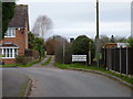 Path to allotments from Sandys Road, Ombersley