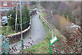 Riverside footpath, Coed Celynen Drive