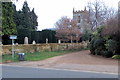 Footpath by the Church of Saint Edmund, King and Martyr