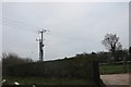 Electricity pole by New Road, Lambourne End