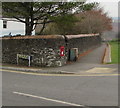 Queen Elizabeth II postbox on a Penallta corner