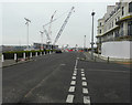 SSW view along Waterloo Crescent