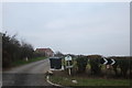 The entrance to Greenacres Farm, Stapleford Abbotts