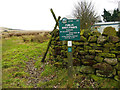 SE1340 : Signpost at crossing of bridleways on Baildon Hill by Stephen Craven