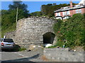 Old lime kiln at Llangrannog