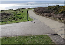 SS8078 : Wales Coast Path, Rest  Bay, Porthcawl by Jaggery