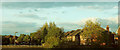 SU9850 : Houses and footbridge, Woodbridge Hill by Derek Harper