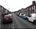 Parking on both sides of Bradford Street, Caerphilly