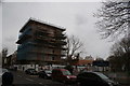 View of new housing being constructed on Chalton Street