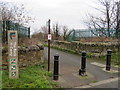 Wales Coast Path at The Rock, Connahs Quay