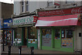 Cafe and newsagents at the end of Dunstan Road