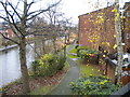 Path alongside canal, Worcester