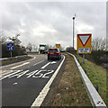 M40 northbound Junction 13 sliproad