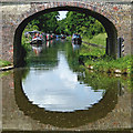 SJ8316 : Shropshire Union Canal near Church Eaton in Staffordshire by Roger  D Kidd