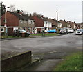 Houses on the south side of Lon-y-deri, Caerphilly