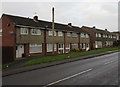 Two rows of houses, Lon-y-llyn, Caerphilly