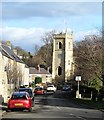 Towards the church in Thorner