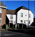 White houses, Tonyfelin Road, Caerphilly