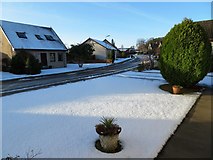 NJ6201 : First significant snowfall of 2018/19 winter in Torphins (17 Jan) by Stanley Howe