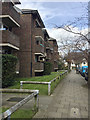 Kendall Court flats, on the west side of Tudor Road, Upper Norwood, south London