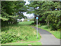 Cycle path at Marine Drive