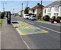 Neath Road bus stop and shelter, Tonna