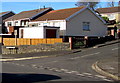 Bungalows on the corner of Fairfield Close and Well Place, Cwmbach