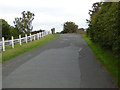 Minor road on Towns Moor