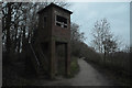 SK2452 : Disused WWII Lookout on the Perimeter Path of Carsington Reservoir, Derbyshire, UK by Andrew Tryon