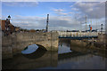 Sandwich swing bridge